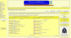 Desktop Screenshot of forces-of-nature.co.uk